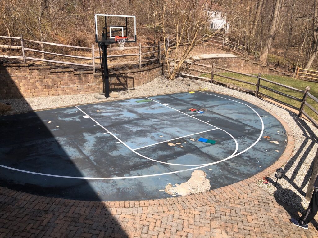 Basketball Court Repair in Atlanta, TX